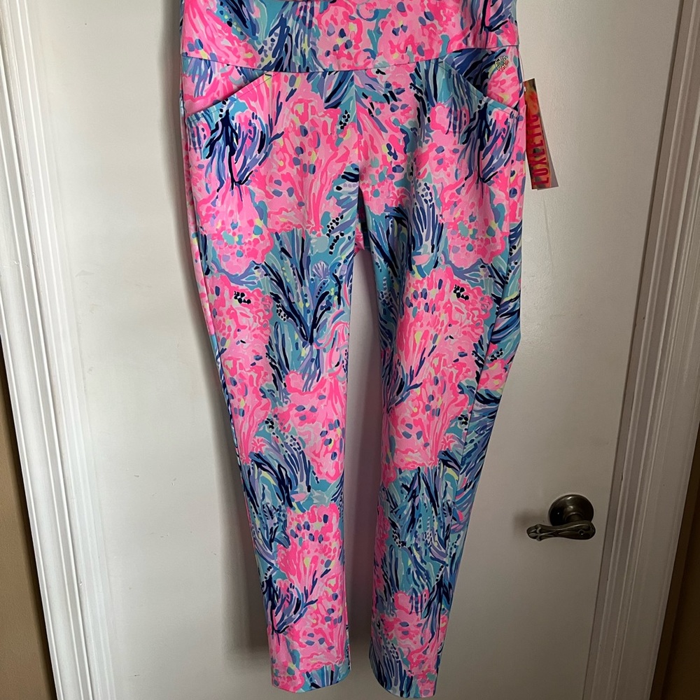 Lilly Pulitzer UPF 50 “golf” pants to wear anytime.